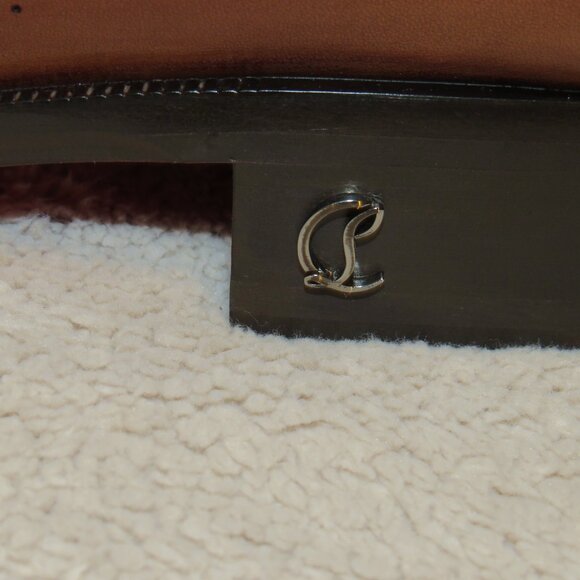 Christian Louboutin Corteobello Havane Medallion Red Bottom Oxford US 13 NWB main image 11